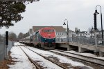 AMTK 108 at Brunswick Station